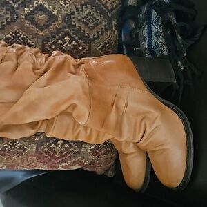 Free People Emma Ruched Tall Boots